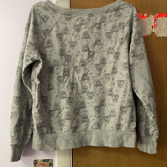 Forever 21 Owl pattern Long sleeve - Picture 5 of 6
